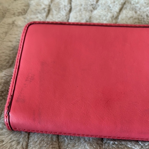 Coach Red Wallet - Picture 6 of 13